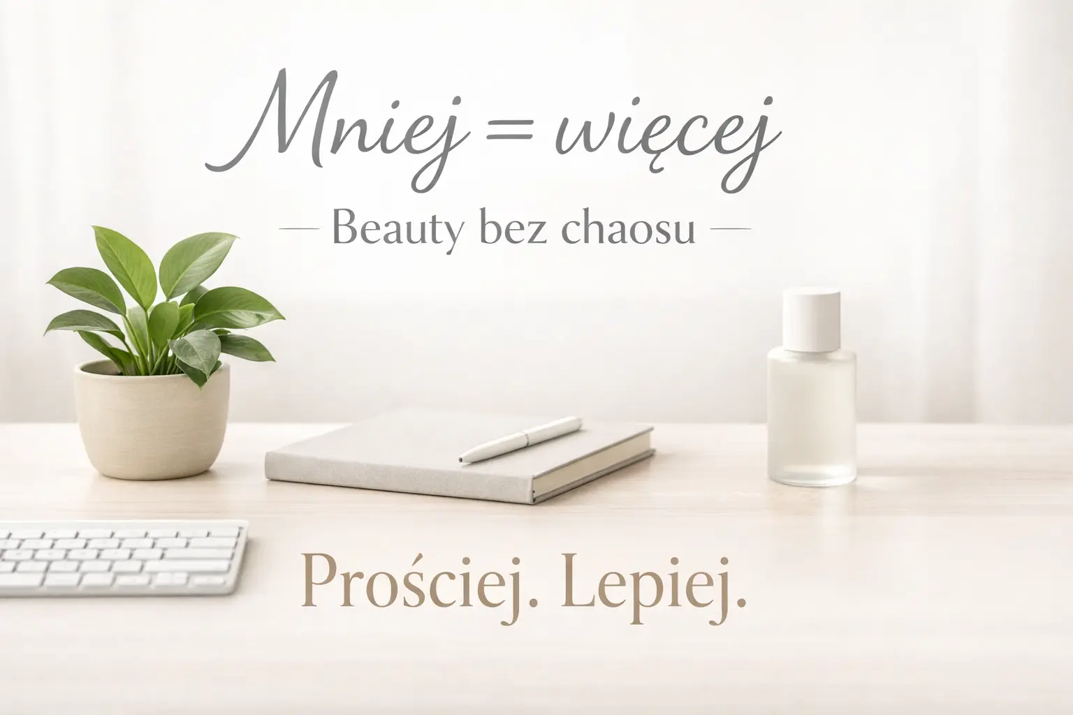 Miniatura artykułu: Minimalizm w salonach beauty – mniej znaczy więcej